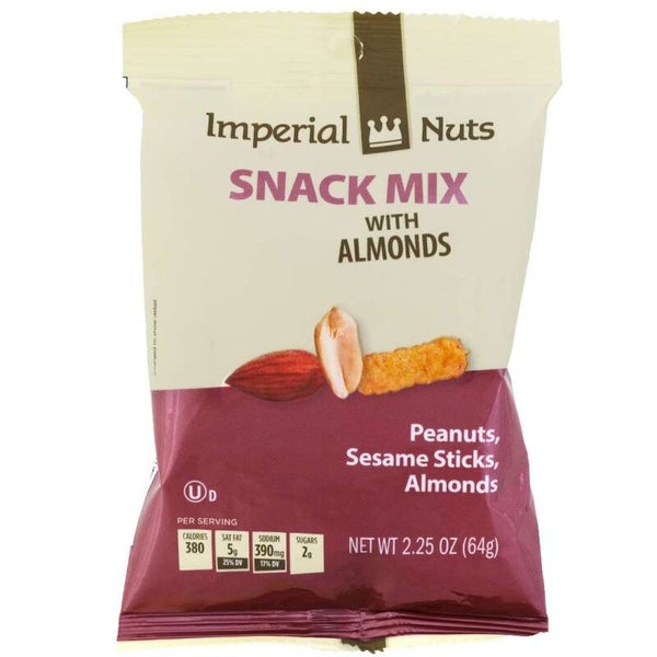 Snack Mix with Almonds SKU 18 units per case