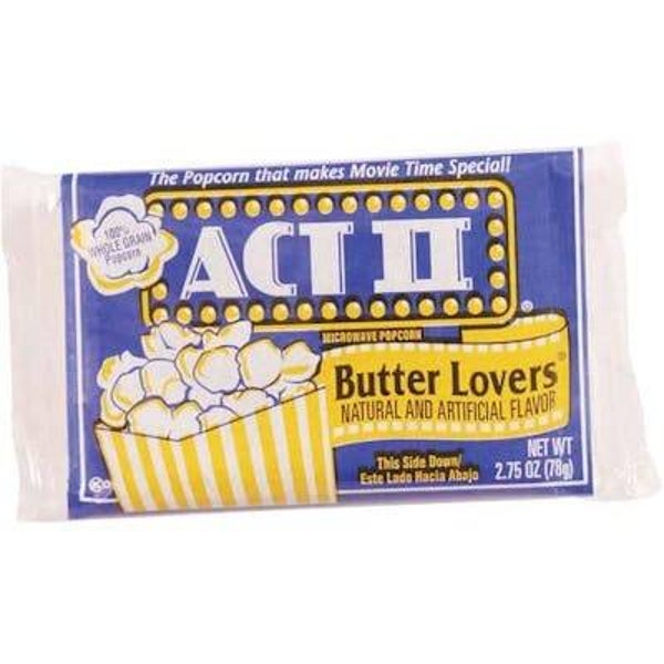 Act II Butter Lovers Popcorn