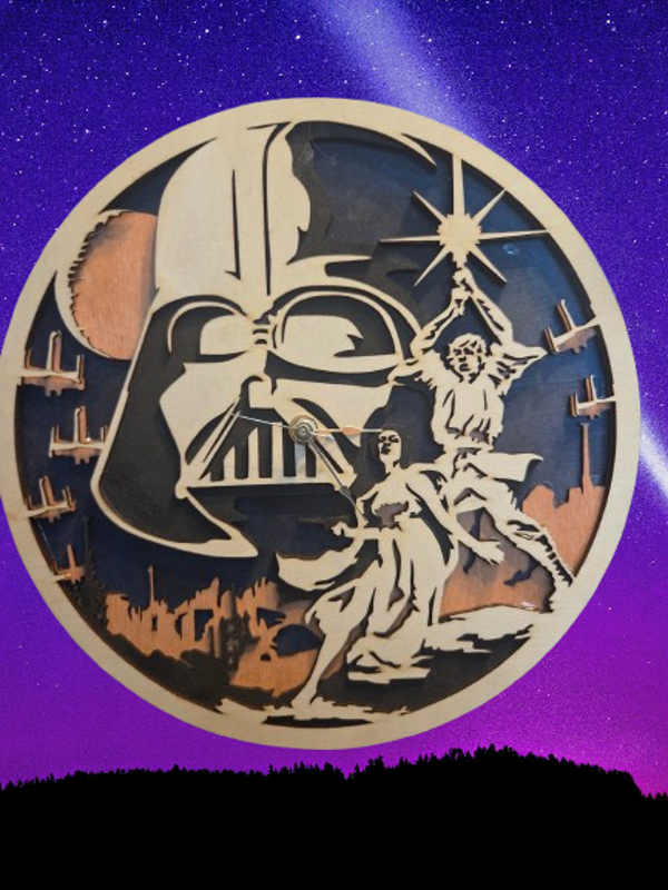 Star wars clock