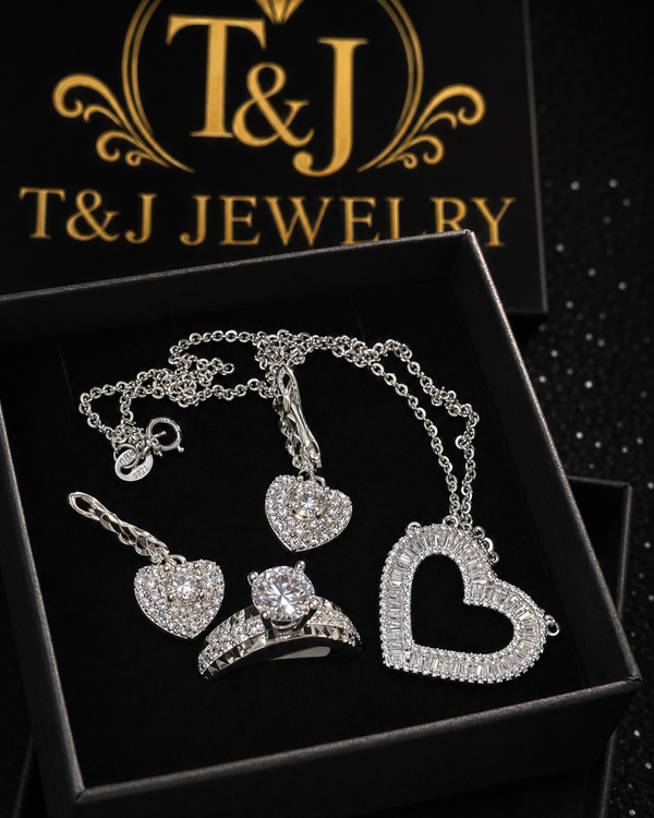 Parure Femme Amour Brillant – F002
