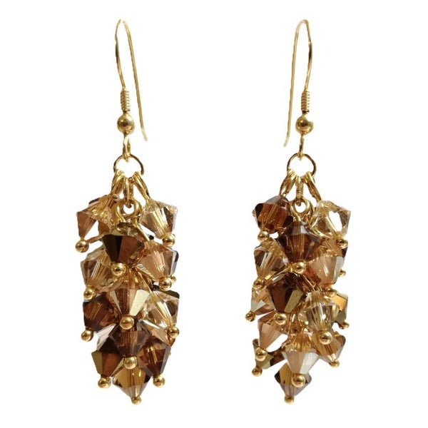 Ohrringe Traube 02009