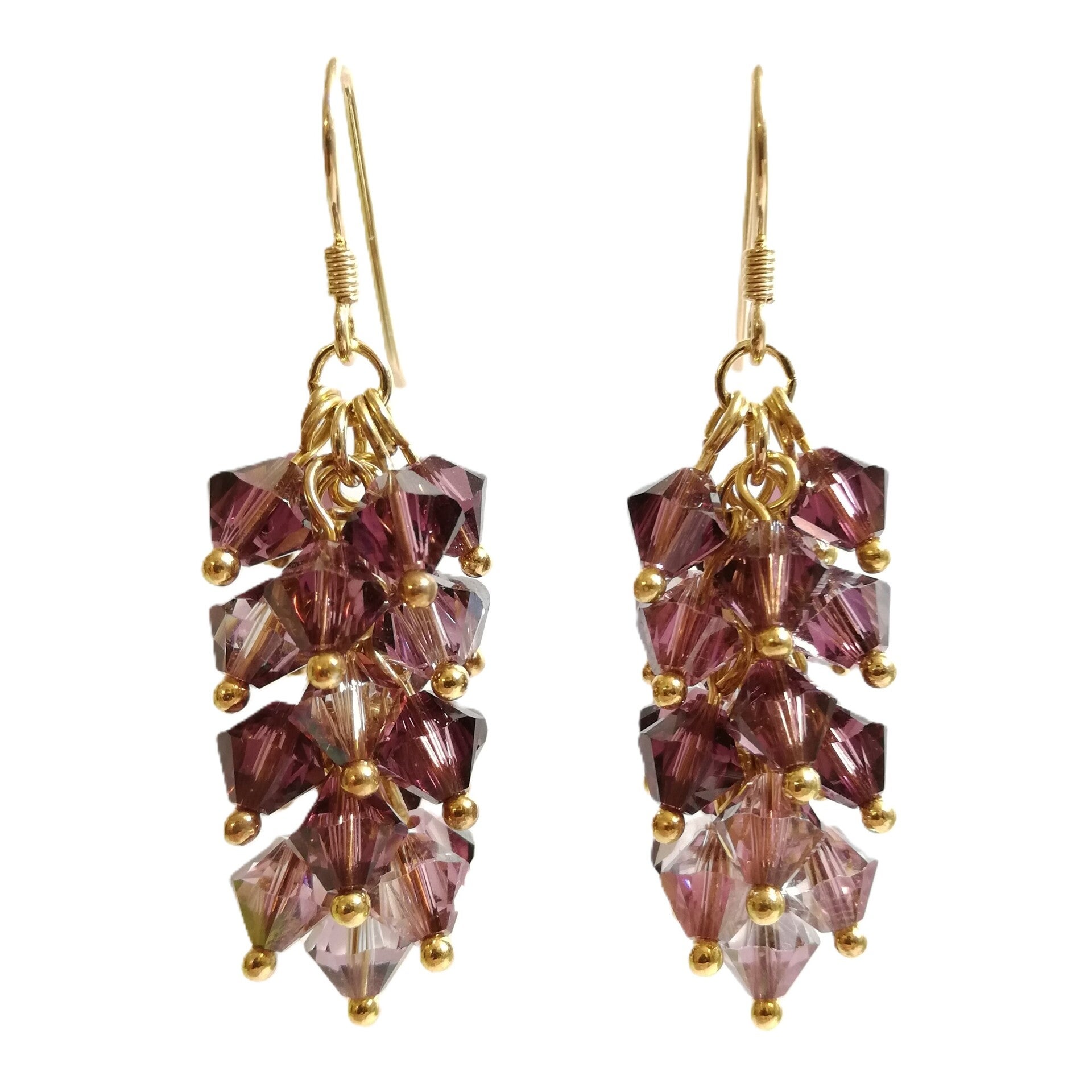 Ohrringe Traube 02010