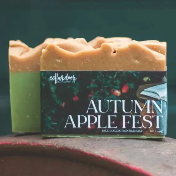 Autumn Apple Fest Bar Soap 5oz