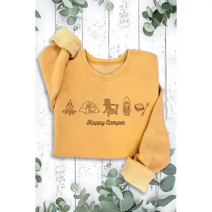 Happy Camper Mineral Sweatshirt