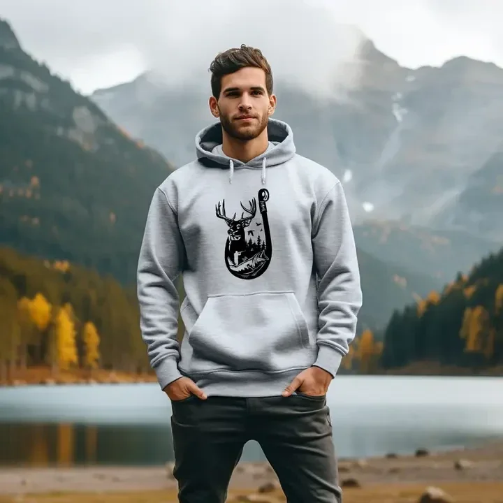 Hooked On The Outdoors Sweatshirt