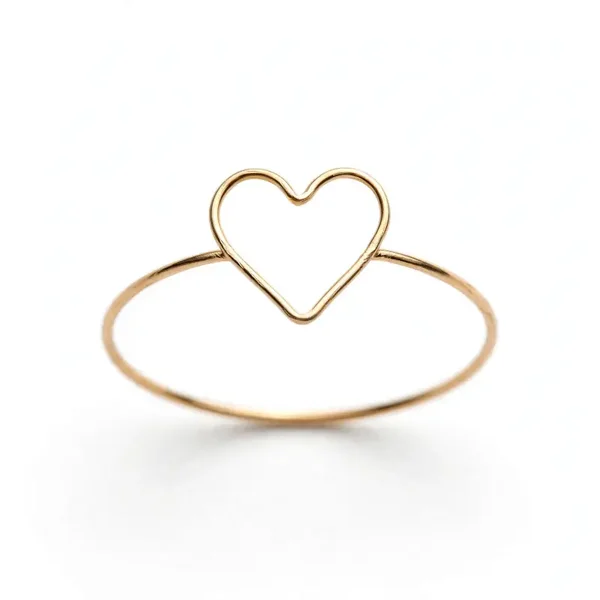 Bague coeur