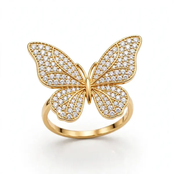 Bague papillon