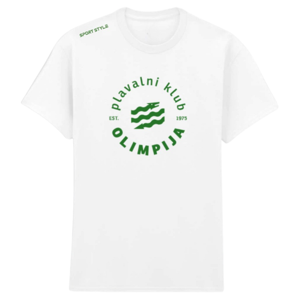 ✔️BELA BOMBAŽNA MAJICA PK OLIMPIJA