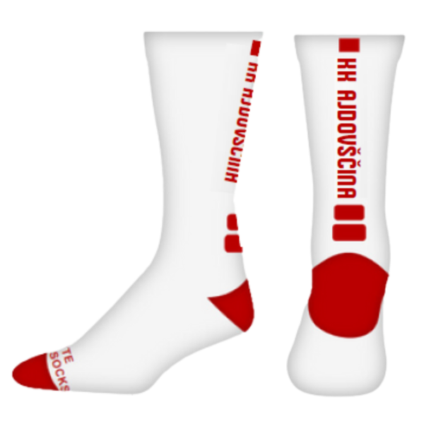 BELE KOŠARKARSKE NOGAVICE KK LEONE AJDOVŠČINA