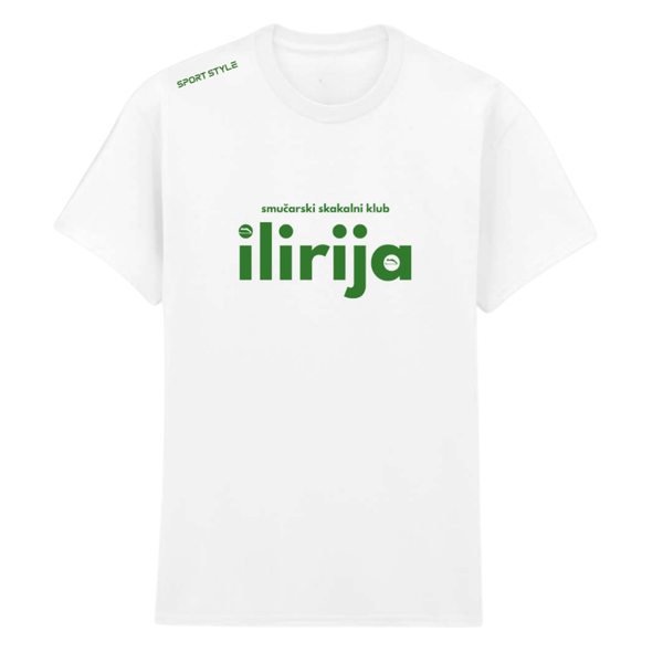 ✔️BELA BOMBAŽNA MAJICA SSK ILIRIJA