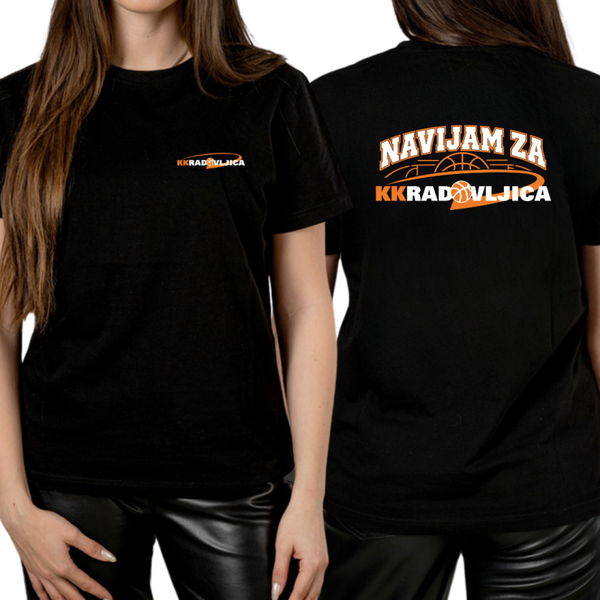 ✔️BOMBAŽNA NAVIJAŠKA MAJICA KK RADOVLJICA