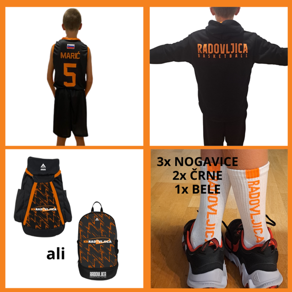 PAKET KLUBSKIH OBLAČIL KK RADOVLJICA M