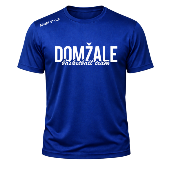 ✔️MODRA ŠPORTNA ZRAČNA MAJICA ŽKK DOMŽALE
