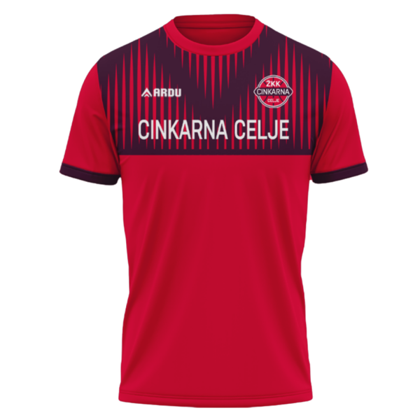 RDEĆA KRATKA MAJICA ŽKK CINKARNA CELJE