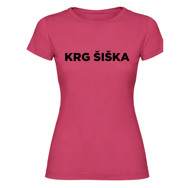 ✔️ROZA BOMBAŽNA  KRATKA MAJICA KRG ŠIŠKA