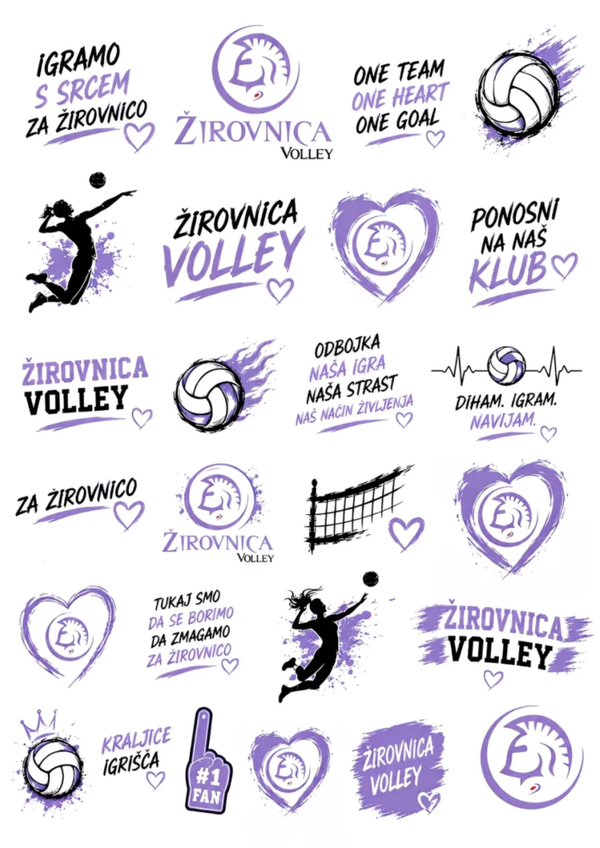 ✔️VODNI ZAČASNI TATU OK ŽIROVNICA 3