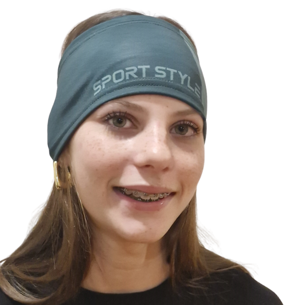 ŠPORTNI DVOBARVNI TRAK ZA UŠESA – ZELEN