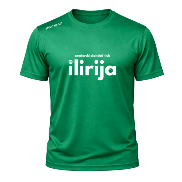 ✔️ZELENA ŠPORTNA ZRAČNA MAJICA SSK ILIRIJA