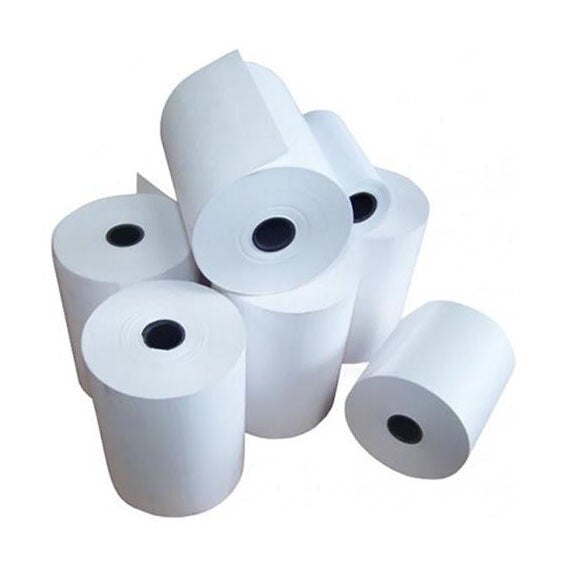 Rotoli Carta Termica per POS e Bancomat 57x20 mm – Confezione da 10 Pezzi