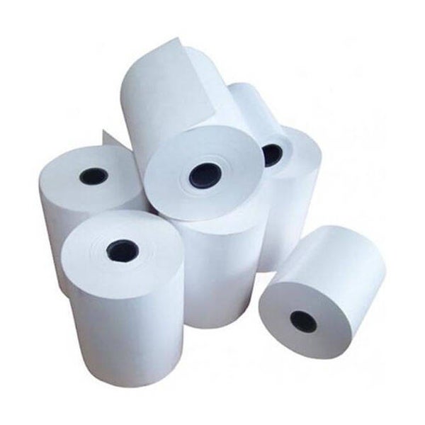 Rotoli Carta Termica per POS e Bancomat 57x20 mm – Confezione da 10 Pezzi