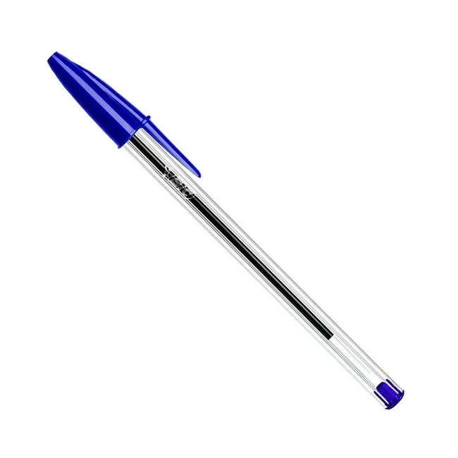 Penna a Sfera Bic Cristal Original – Tratto Medio 1.0 mm, Colore Blu