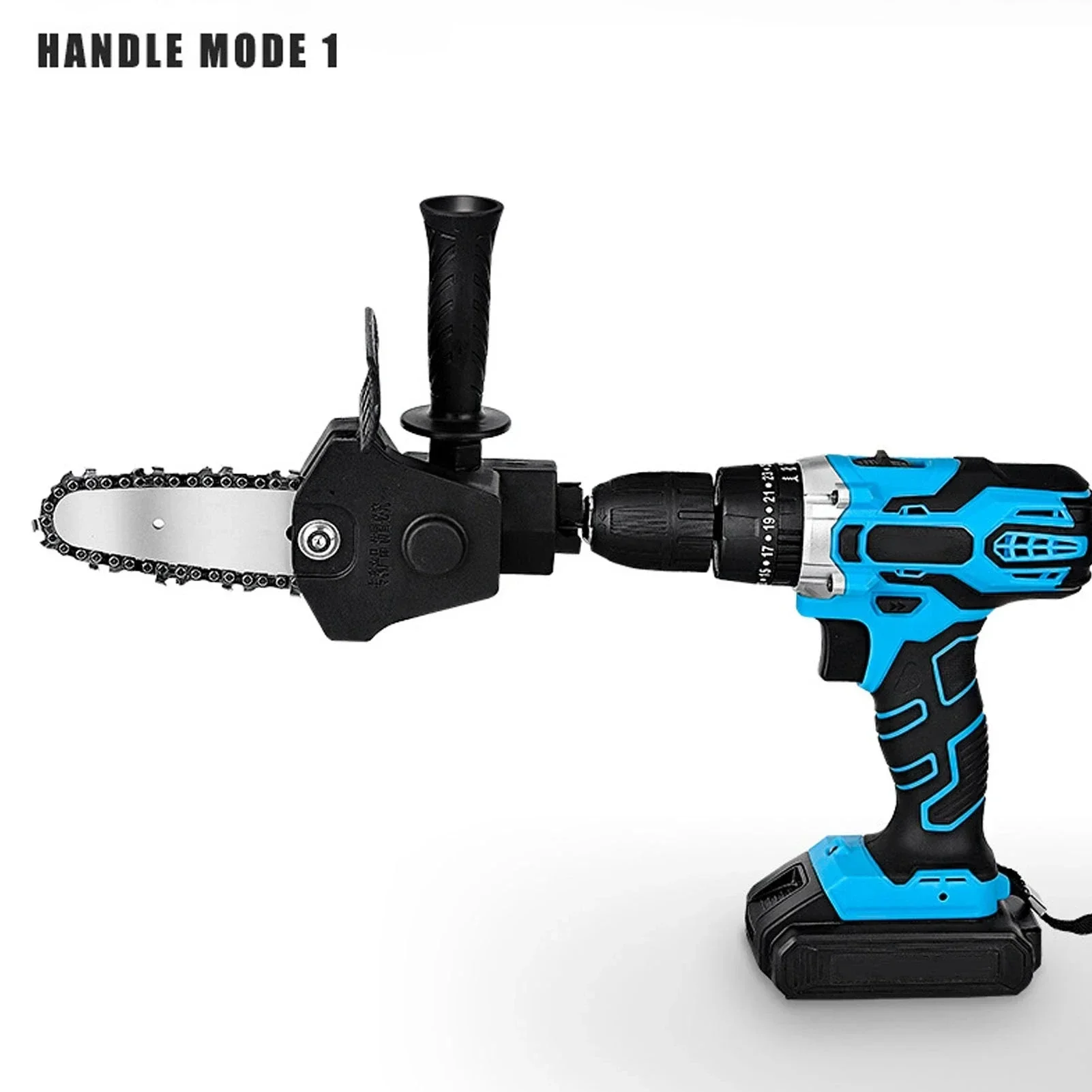 Electric Drill to Electric Saw Adapter Conversion Head Portable Chainsaw Attachment Set Chainsaw Adapter Chainsaw Attachments