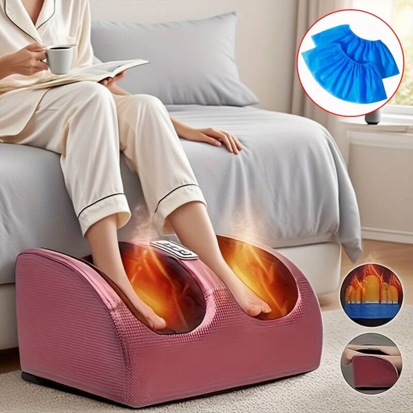 Foot Massager with Heat Function, Suitable for Legs, Feet, And Arms, Providing Deep Kneading And Compression - Perfect for Home Or Office Use.Black Friday Discount Promotion, An Ideal Valentine's Day And Gift for Birthday, Christmas Or Festival