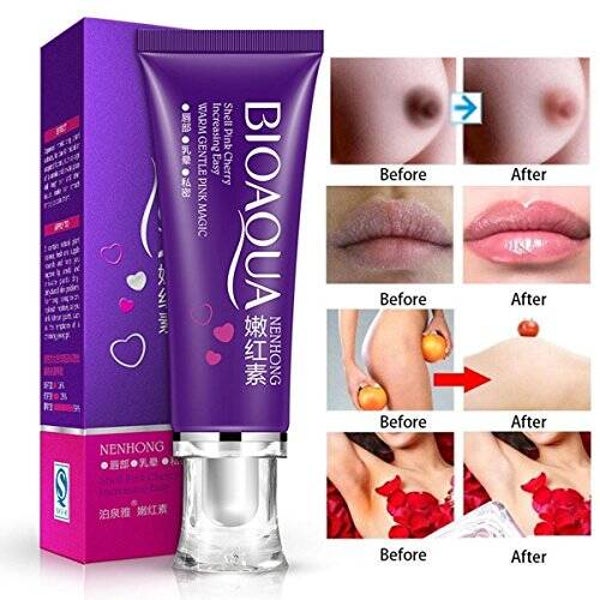 BIOAQUA Pink Cherry Lip Private Part Nipple Intimate Pinkish Cream