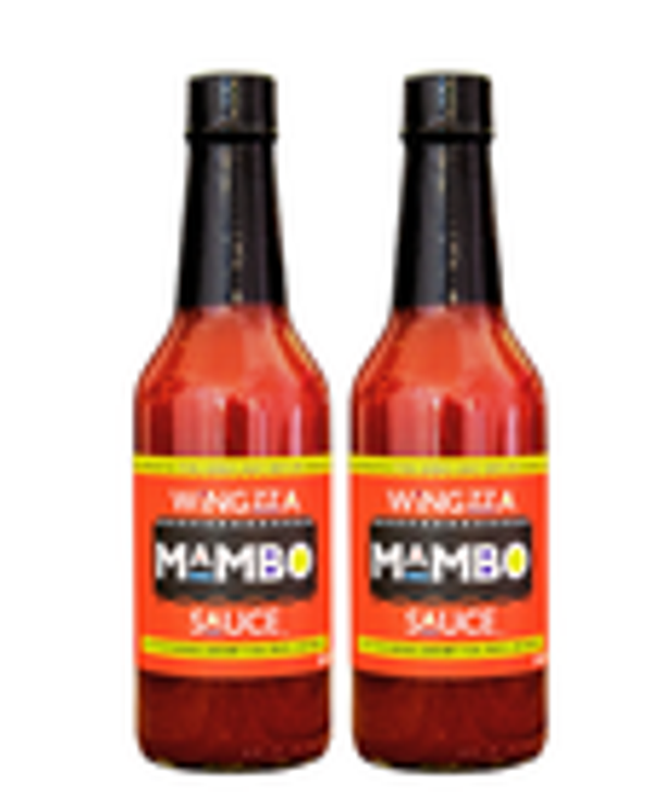 Wingzza Mambo Sauce Authentic Back Home Flavor 2 Pack