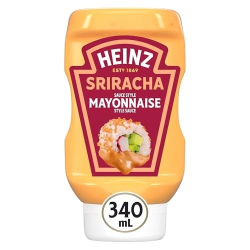 Heinz Sriracha Mayonnaise Style Sauce, 340 mL Bottle