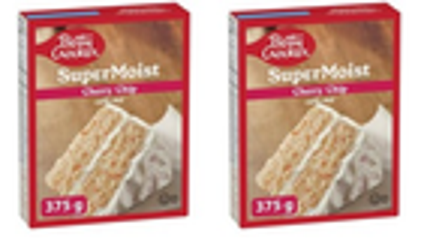Betty Crocker Super Moist Cherry Chip Cake Mix, 375g (2 Pack)