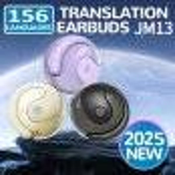 Real-Time Languages Smart AI Translation Earbuds - Translate In Real-Time