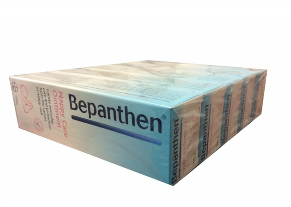 Bepanthen Nappy Care/Tattoo Ointment 100g 5 pack (500g total)-From Uk