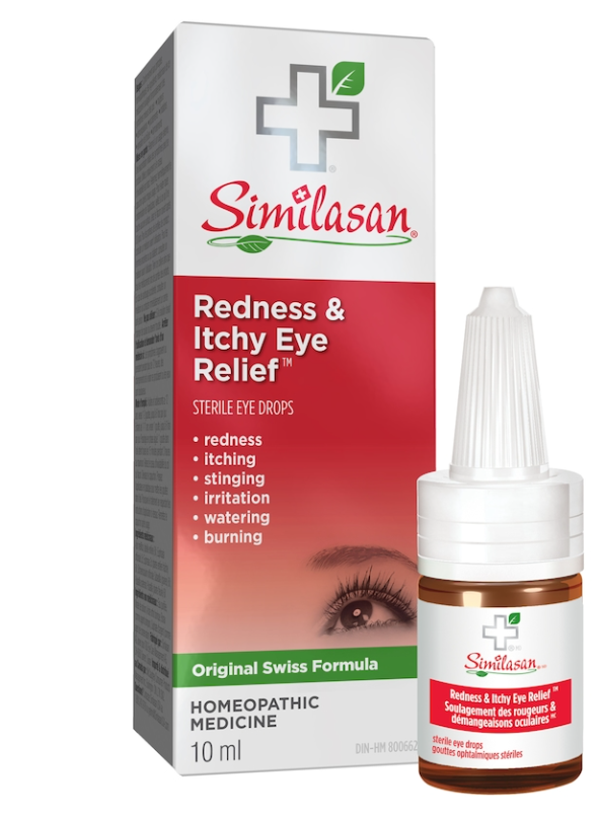 Similasan Redness & Itchy Eye Relief Sterile Eye Drops 10ml