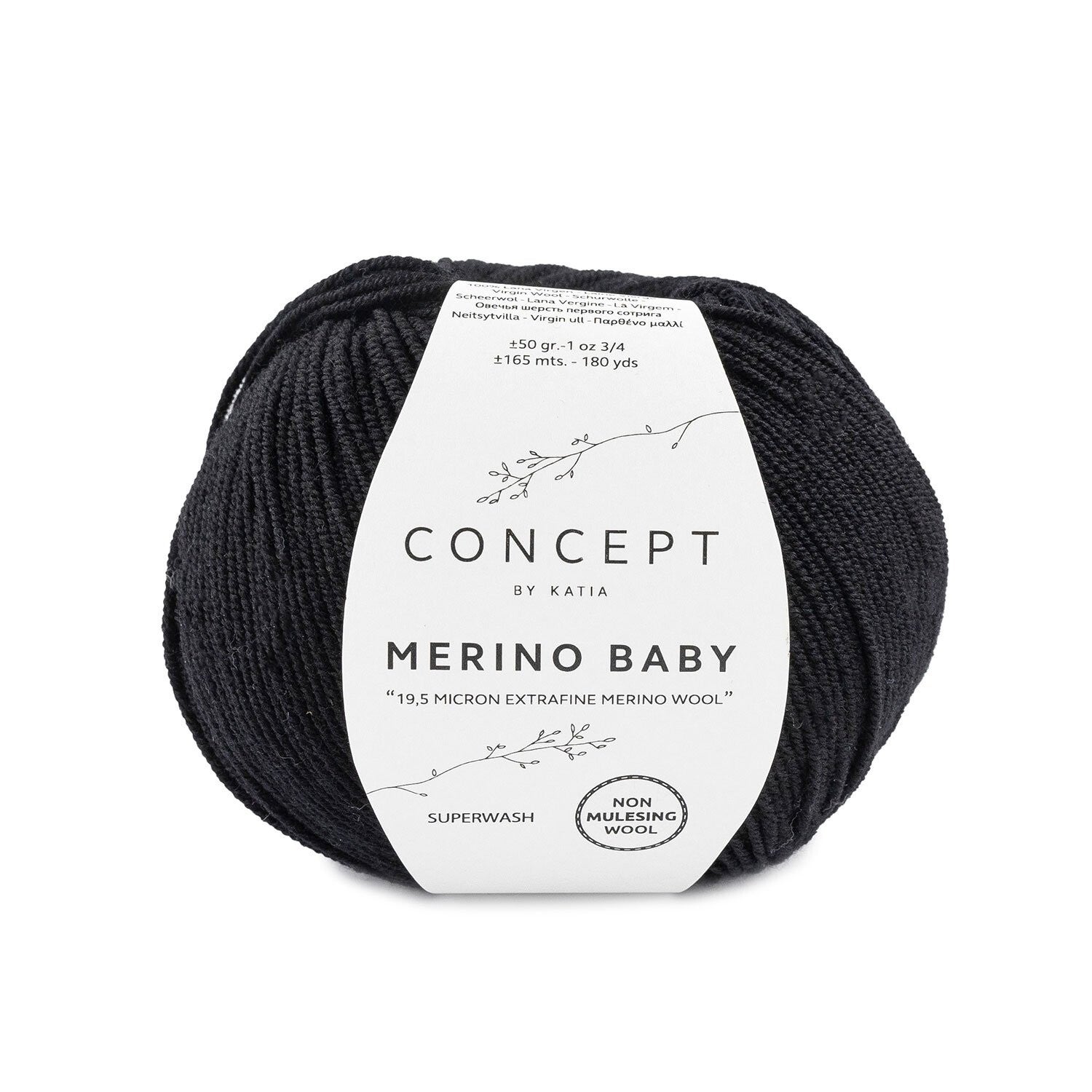 Merino Baby   2   Zwart