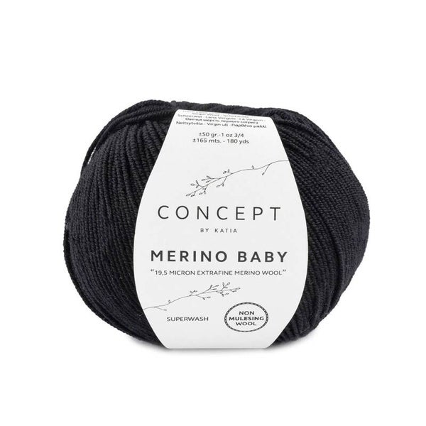 Merino Baby   2   Zwart