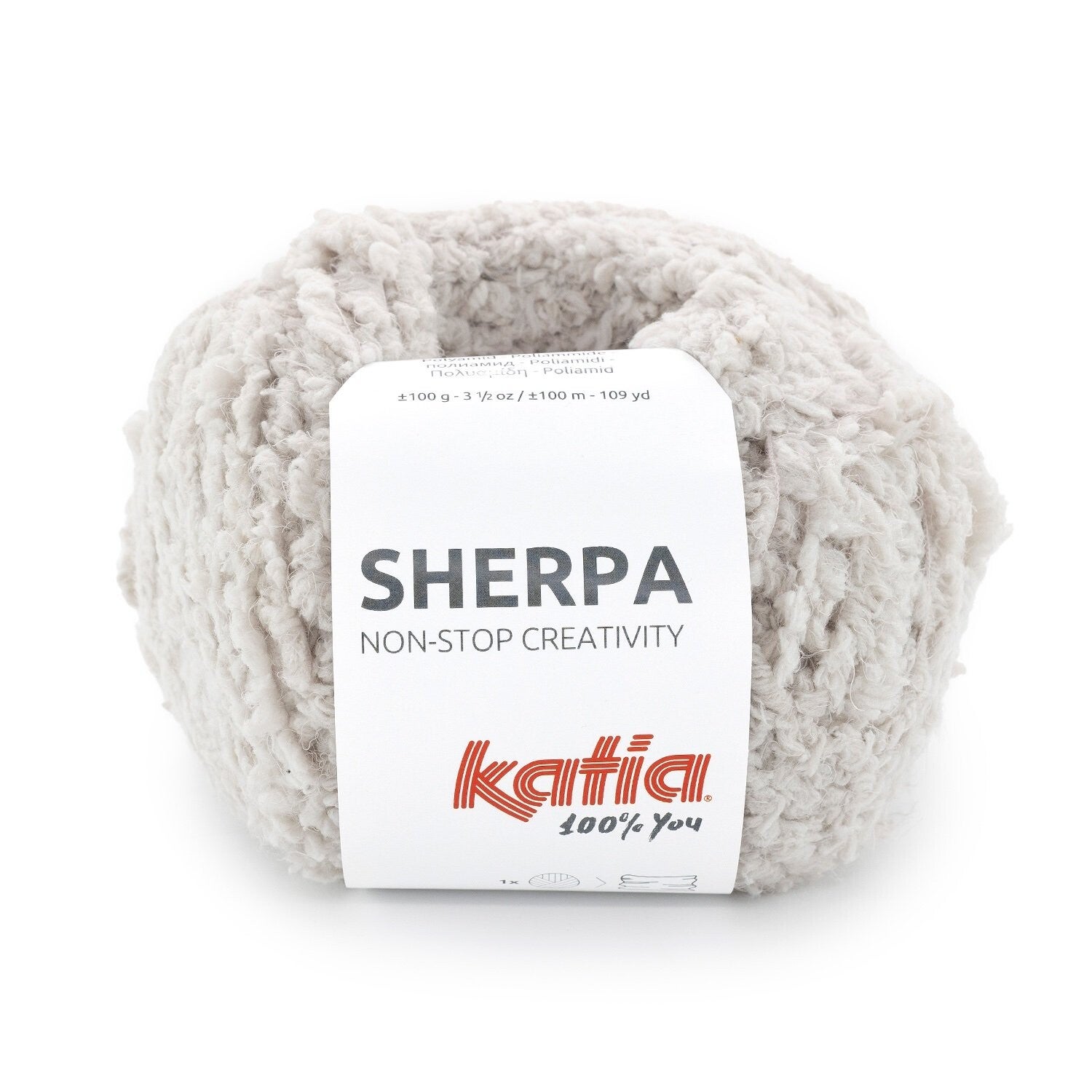 Sherpa   110   Parelachtig Licht Grijs