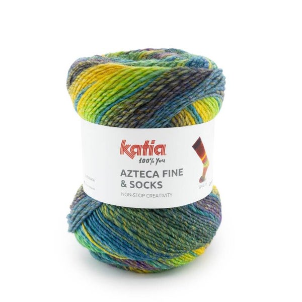 Socks & More   15   Groen - Blauw - Geel