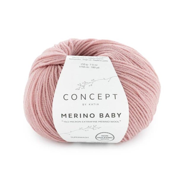 Merino Baby   16   Donker Roze
