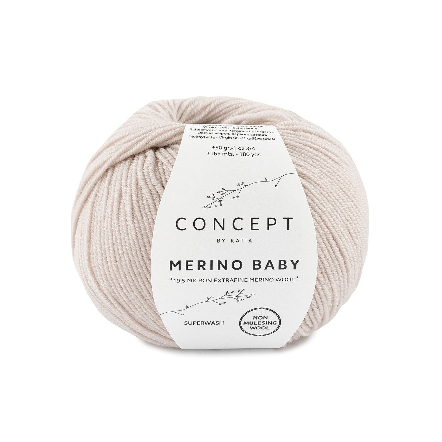 Merino Baby   27   Licht Beige
