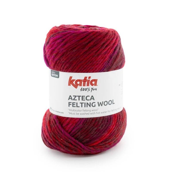 Azteca Felting Wool   304   Rood