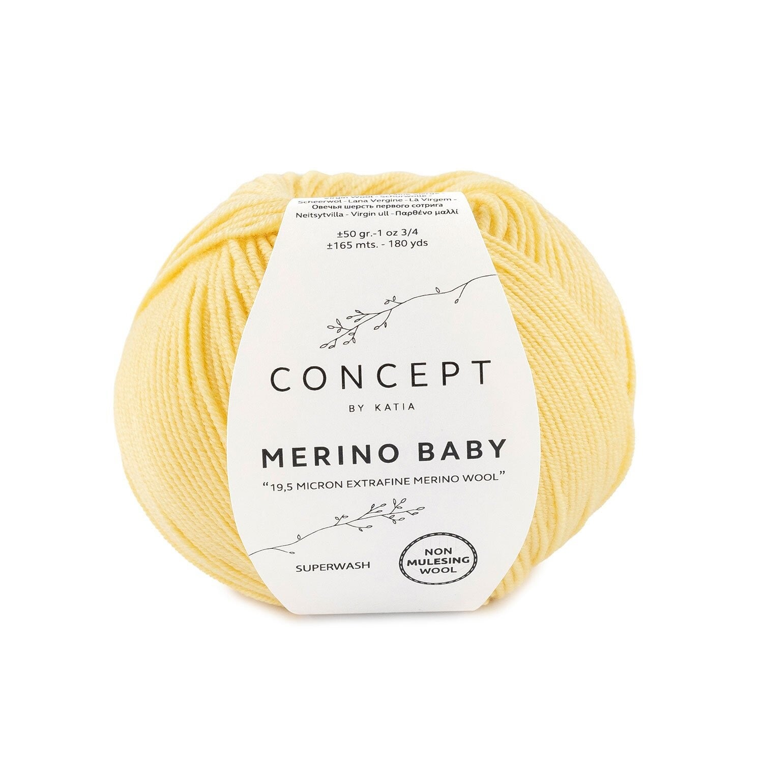 Merino Baby   37   Geel