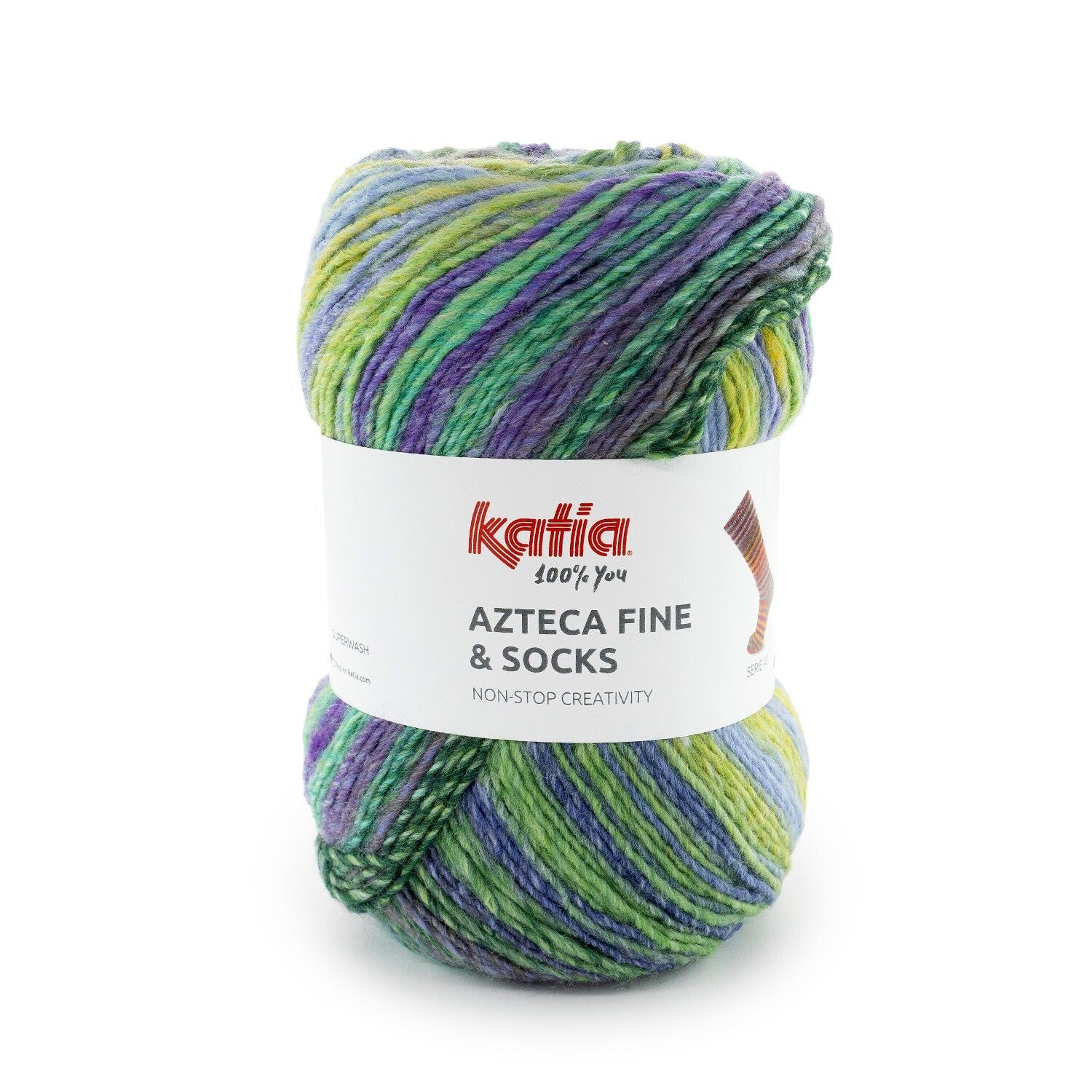 Socks & More   40   Groen - Blauw - Lila