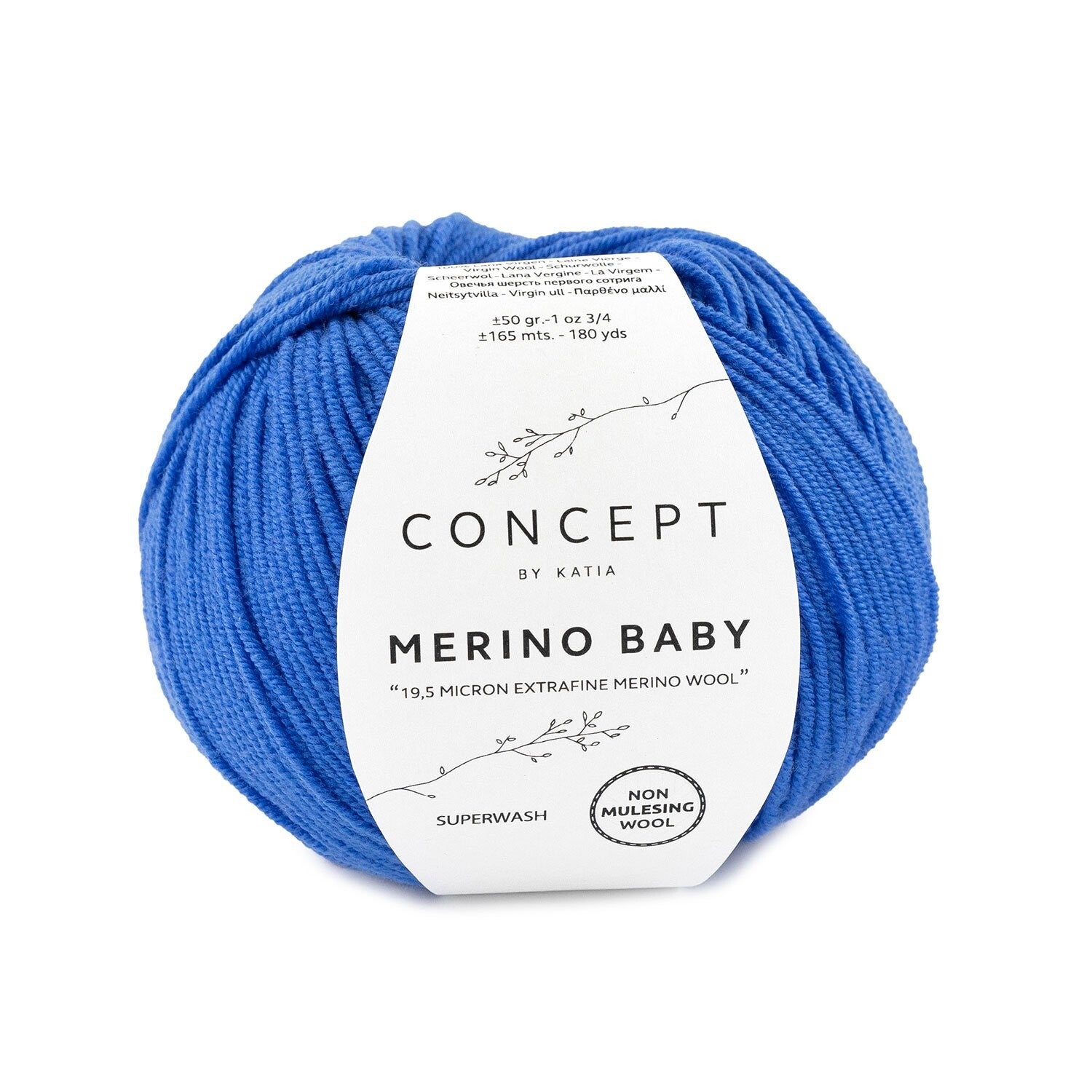 Merino Baby   57   Blauw