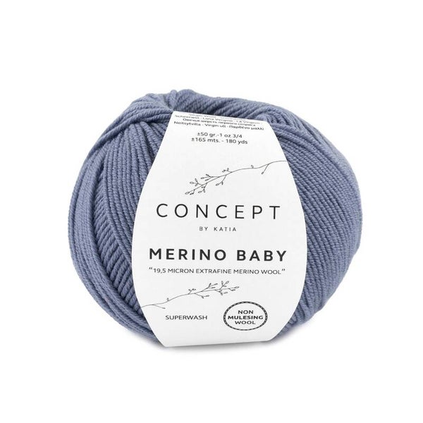 Merino Baby   67   Donker Grijs