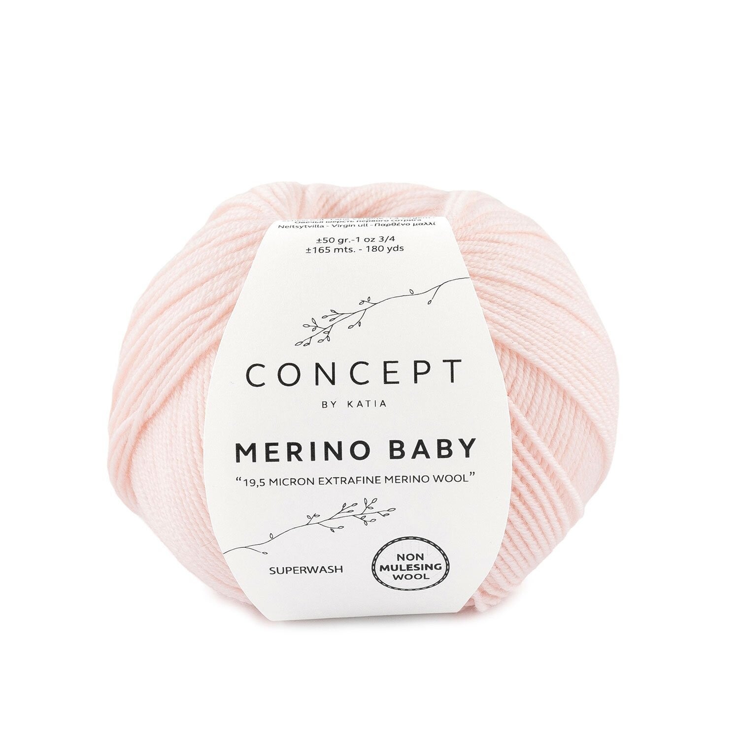 Merino Baby   7   Zeer Licht Roze