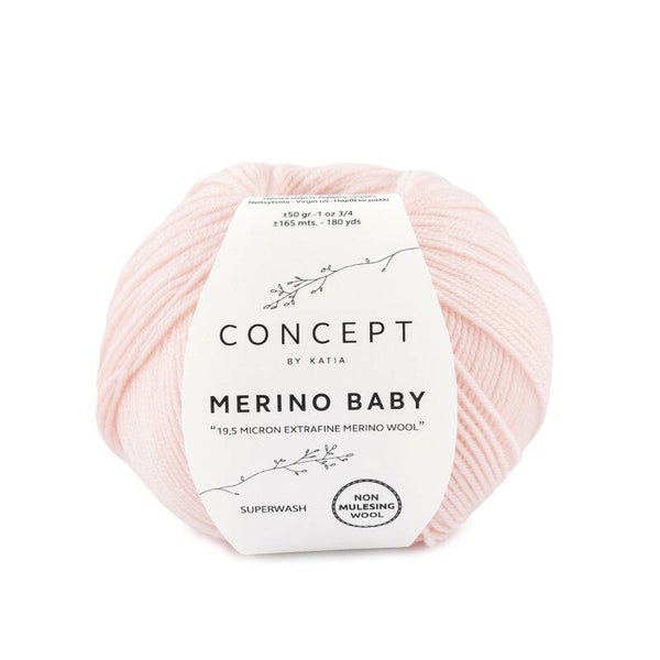 Merino Baby   7   Zeer Licht Roze
