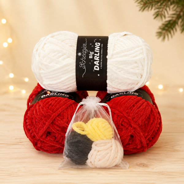 Garenpakket Grote Kerstman ( BESCHIKBAAR VANAF HALF SEPTEMBER )