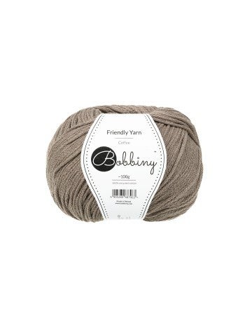 Bobbiny   Friendly Yarn   Coffee