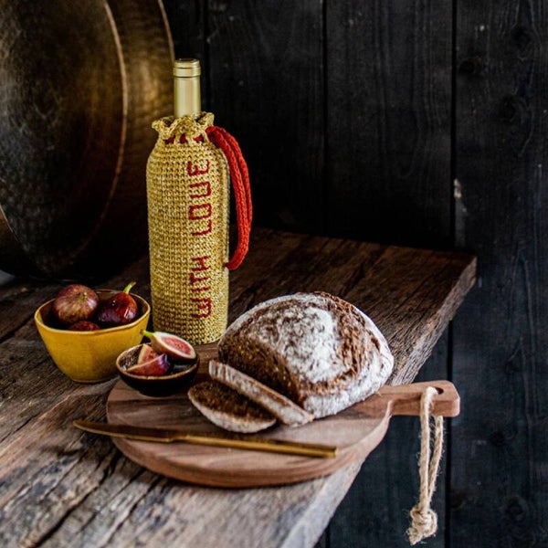 Haakpakket   Wijnfles / Waterfles Hoes